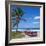 1959 Dodge Custom Loyal Lancer Convertible, Playa Del Este, Havana, Cuba-Jon Arnold-Framed Photographic Print