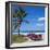 1959 Dodge Custom Loyal Lancer Convertible, Playa Del Este, Havana, Cuba-Jon Arnold-Framed Photographic Print