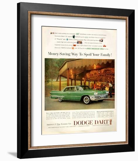 1960 Dodge Dart-Money Saving-null-Framed Art Print