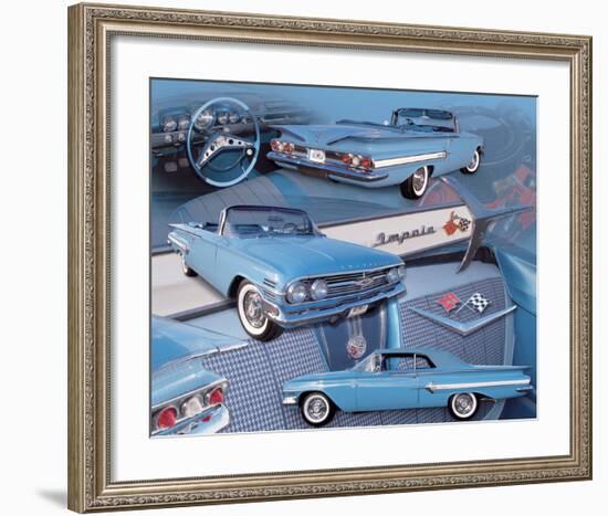 1960 Impala-null-Framed Art Print