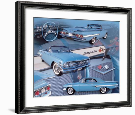1960 Impala-null-Framed Art Print