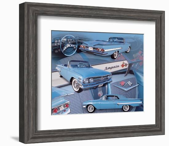 1960 Impala-null-Framed Art Print