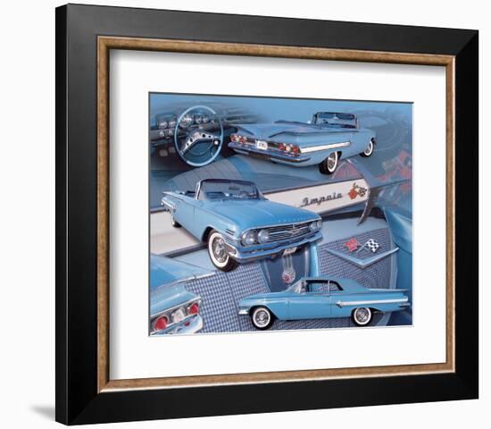 1960 Impala-null-Framed Art Print