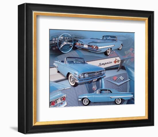 1960 Impala-null-Framed Art Print