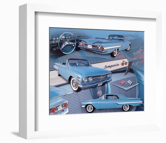 1960 Impala-null-Framed Art Print