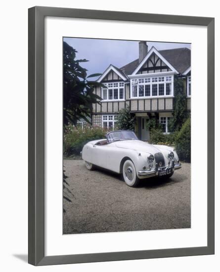 1960 Jaguar XK 150-null-Framed Photographic Print