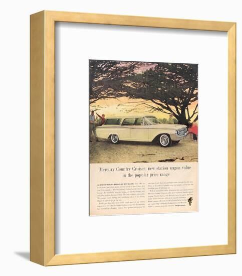 1960 Mercury Country Cruiser-null-Framed Art Print