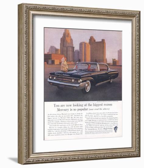 1960 Mercury Montclair 2-Door-null-Framed Art Print