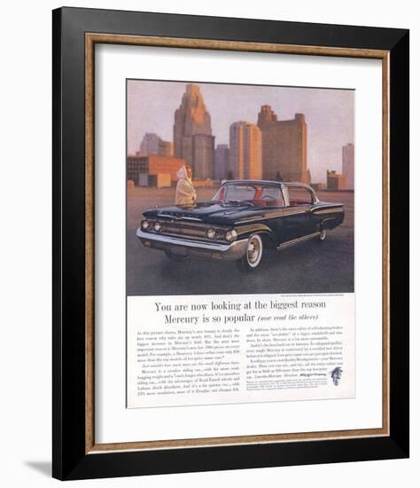 1960 Mercury Montclair 2-Door-null-Framed Art Print