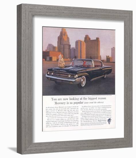 1960 Mercury Montclair 2-Door-null-Framed Art Print