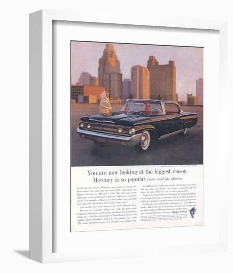 1960 Mercury Montclair 2-Door-null-Framed Art Print