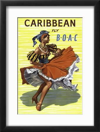 vintage boac posters