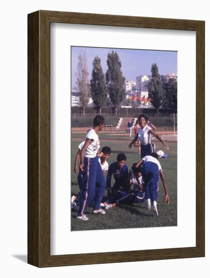 1960: Tennessee State University's "Tigerbelles"-James Whitmore-Framed Photographic Print