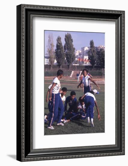 1960: Tennessee State University's "Tigerbelles"-James Whitmore-Framed Photographic Print