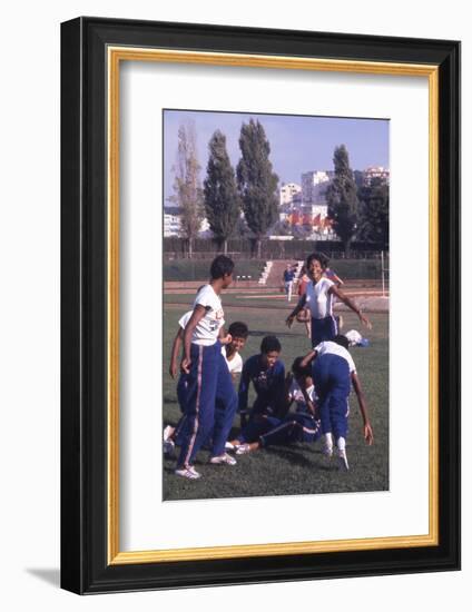 1960: Tennessee State University's "Tigerbelles"-James Whitmore-Framed Photographic Print