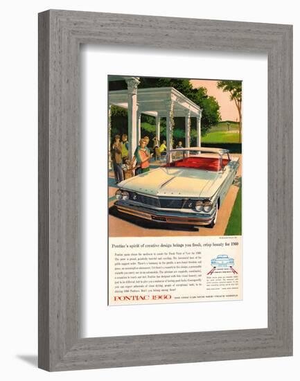 1960GM Pontiac-Creative Design-null-Framed Art Print