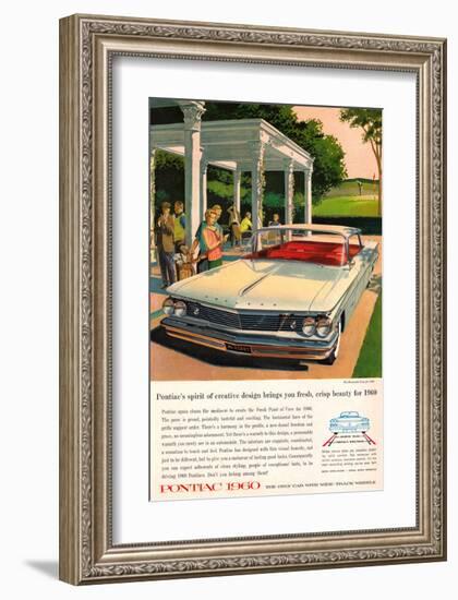 1960GM Pontiac-Creative Design-null-Framed Art Print