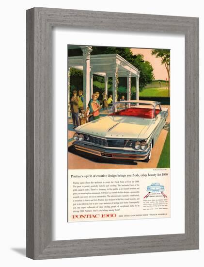 1960GM Pontiac-Creative Design-null-Framed Art Print