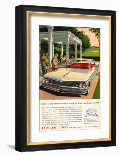 1960GM Pontiac-Creative Design-null-Framed Art Print