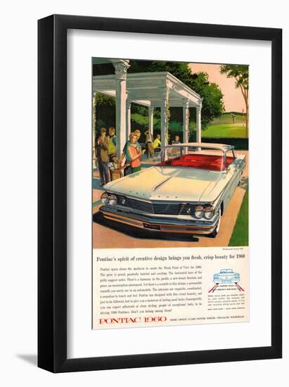 1960GM Pontiac-Creative Design-null-Framed Art Print