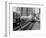 1960s-1970s Chicago, Public Transportation El Train Turning into the Loop on Wells Street-null-Framed Photographic Print