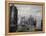 1960s Chicago, River Bridges and Downtown Skyline at Dusk Chicago,-null-Framed Premier Image Canvas