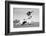 1960s FOOTBALL PLAYER JUMPING OVER BLOCKED PLAYERS-H. Armstrong Roberts-Framed Photographic Print