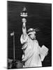 1960s Statue of Liberty Shown from Waist Up-null-Mounted Photographic Print
