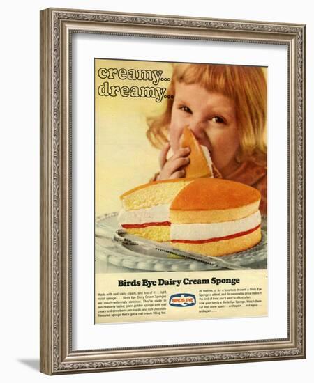 1960s UK Birds Eye Magazine Advertisement-null-Framed Giclee Print