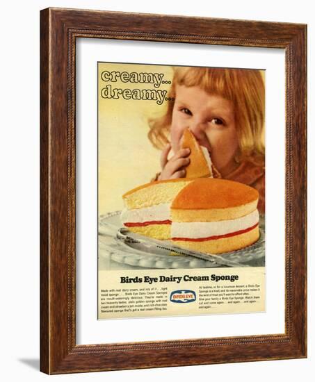 1960s UK Birds Eye Magazine Advertisement-null-Framed Giclee Print