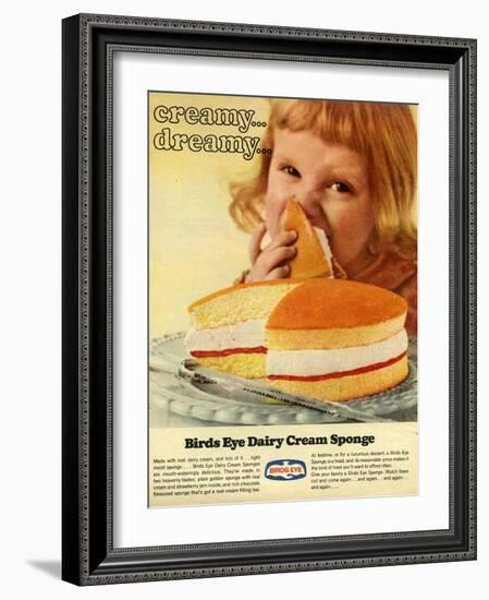 1960s UK Birds Eye Magazine Advertisement-null-Framed Giclee Print