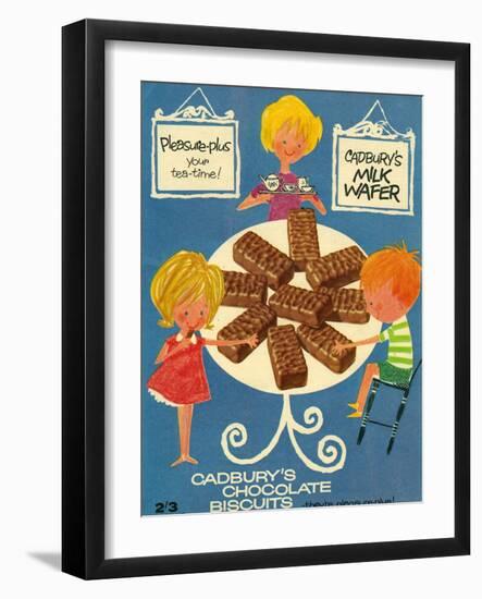 1960s UK Cadbury's Magazine Advertisement-null-Framed Giclee Print