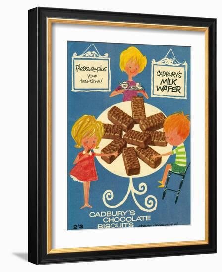 1960s UK Cadbury's Magazine Advertisement-null-Framed Giclee Print