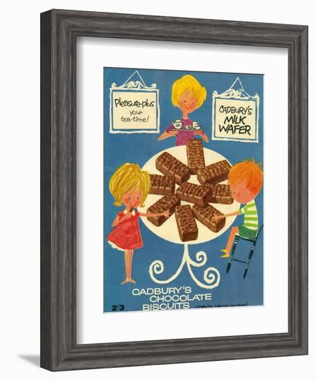 1960s UK Cadbury's Magazine Advertisement-null-Framed Giclee Print