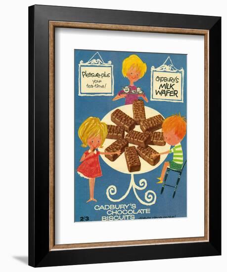 1960s UK Cadbury's Magazine Advertisement-null-Framed Giclee Print