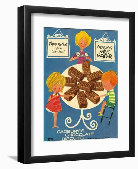 1960s UK Cadbury's Magazine Advertisement-null-Framed Giclee Print