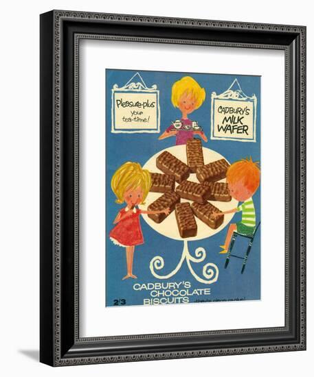 1960s UK Cadbury's Magazine Advertisement-null-Framed Giclee Print