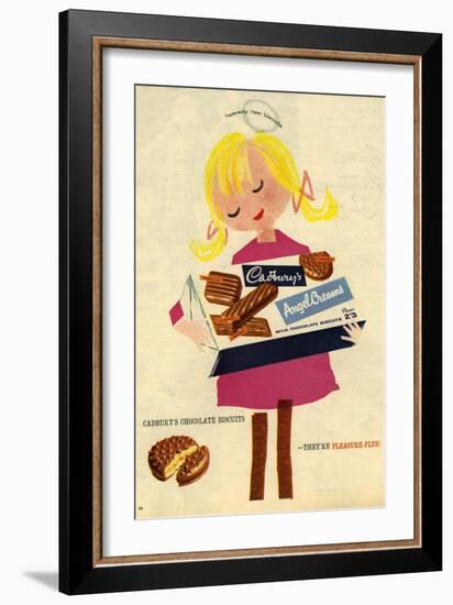 1960s UK Cadbury's Magazine Advertisement-null-Framed Giclee Print