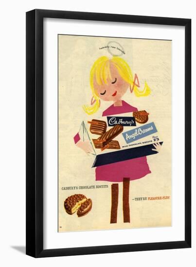 1960s UK Cadbury's Magazine Advertisement-null-Framed Giclee Print