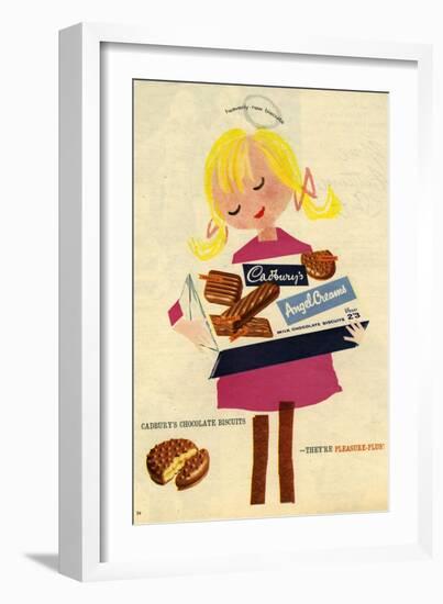 1960s UK Cadbury's Magazine Advertisement-null-Framed Giclee Print