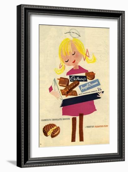 1960s UK Cadbury's Magazine Advertisement-null-Framed Giclee Print