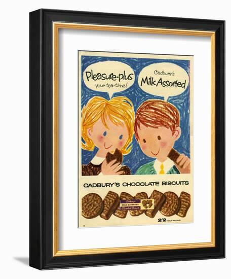 1960s UK Cadbury's Magazine Advertisement-null-Framed Giclee Print