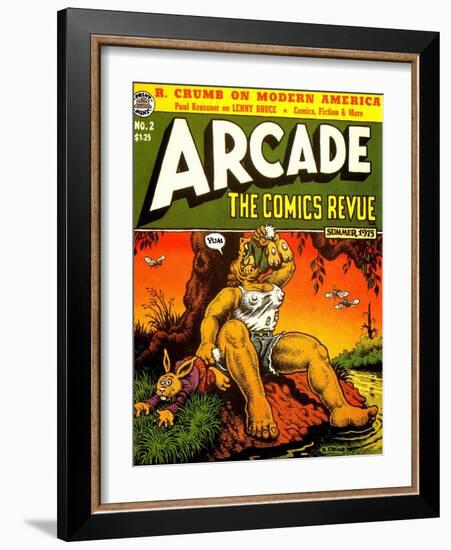 1960s USA Arcade Comics Comic/Annual Cover-null-Framed Giclee Print