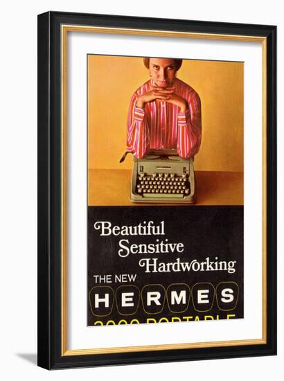 1960s USA Hermes Magazine Advertisement-null-Framed Giclee Print