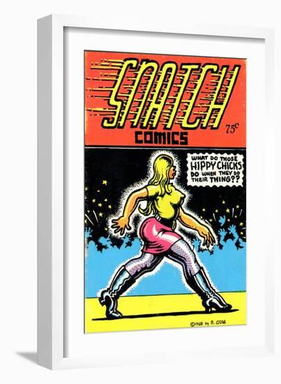 1960s USA Snatch Comics Comic/Annual Cover-null-Framed Giclee Print