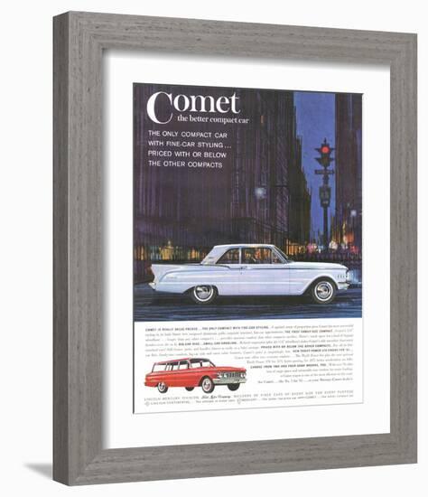 1961 Mercury-Comet Family Size-null-Framed Art Print