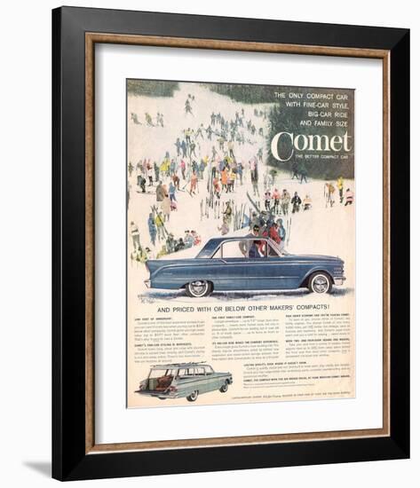 1961 Mercury Comet - Style-null-Framed Art Print