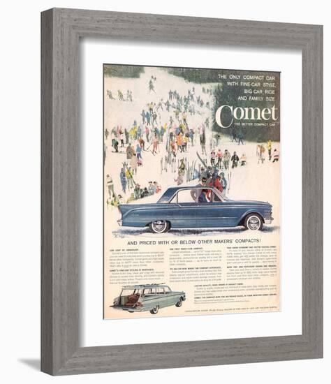 1961 Mercury Comet - Style-null-Framed Art Print