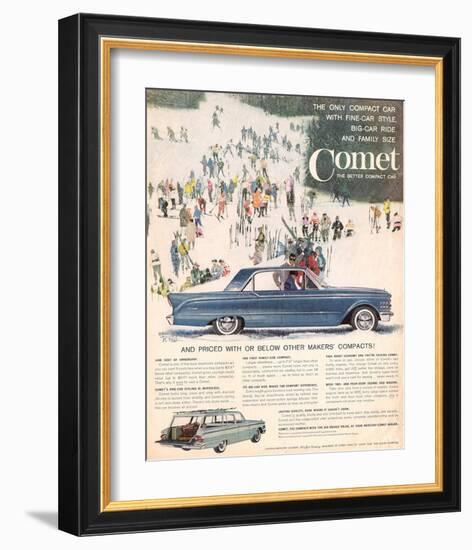 1961 Mercury Comet - Style-null-Framed Art Print