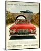 1961 Plymouth-Turnpike Shorter-null-Mounted Art Print